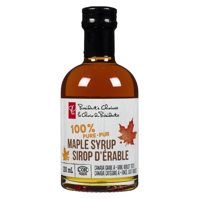 President's Choice 100% Pure Maple Syrup, 200mL