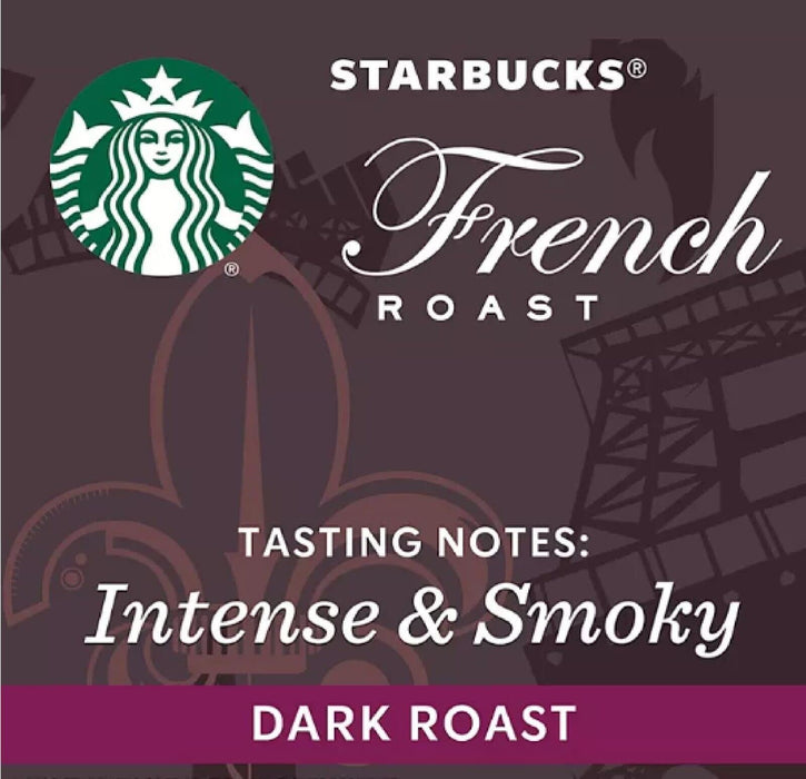 Starbucks French Dark Roast Whole Bean 100% Arabica Coffee 1.13 Kg (40 oz.)