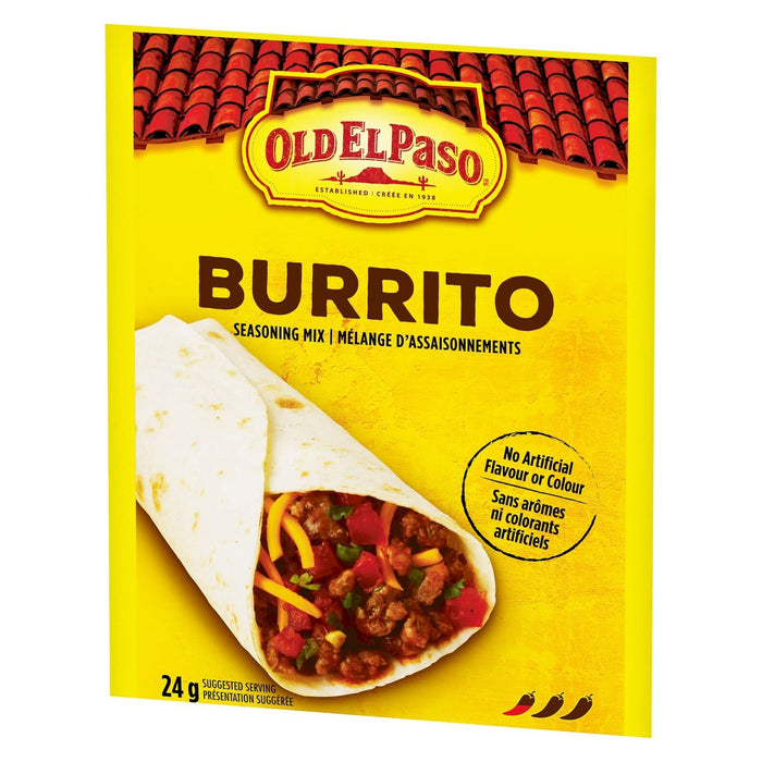 Old El Paso, Burrito Seasoning Mix, 24g/0.8oz.