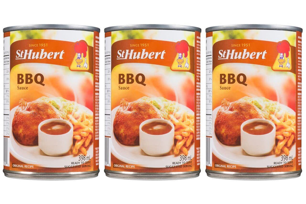 St Hubert BBQ Gravy Sauce, 398ml/13.5oz 3 CANS {Canadian Product} - CanadaGrocery