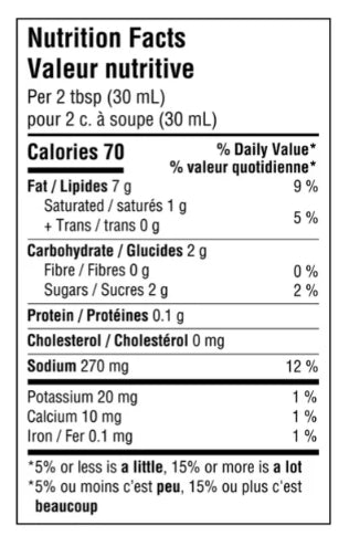 Kraft Golden Italian Salad Dressing, 425ml