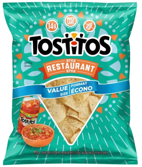 Tostitos Tortilla Chips Restaurant Style 455g