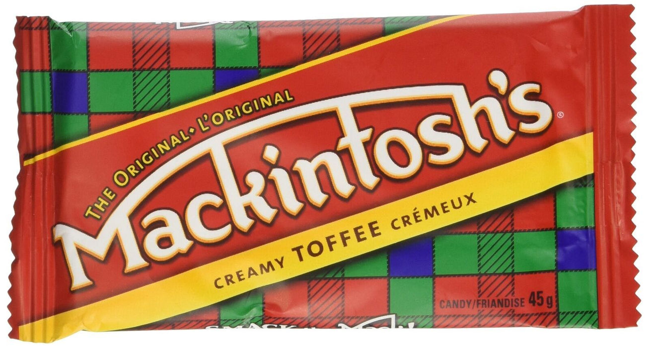 Nestle Mackintosh Toffee Bars 45g, 12 BARS