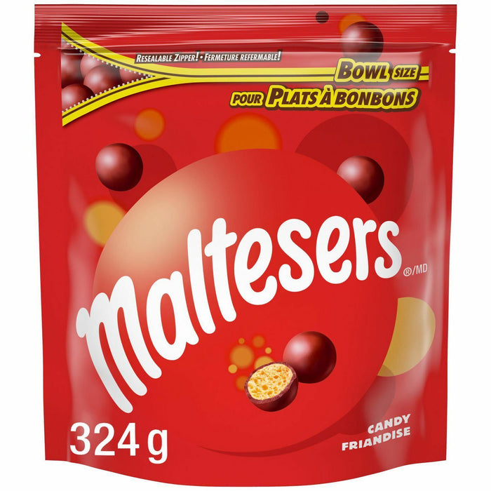 Maltesers Chocolate Candy Pieces Bowl Size 324g Each 2 Bags