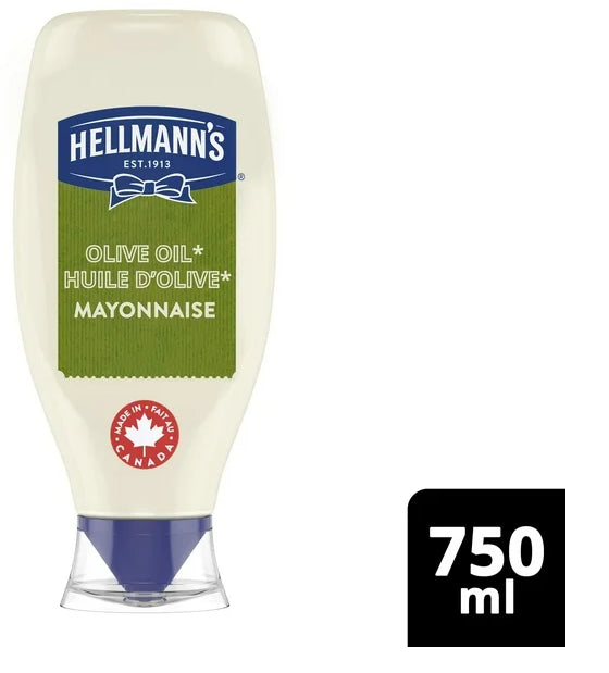 Hellmann's Olive Oil Mayonnaise, 750ml