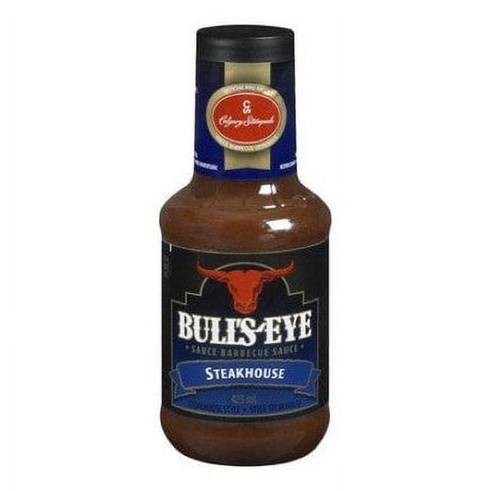 BULL'S EYE Steakhouse Flavor BBQ Sauce, 425ml/14oz