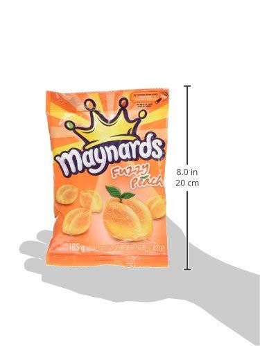 Maynards Fuzzy Peach Gummy Candy, 154 Grams