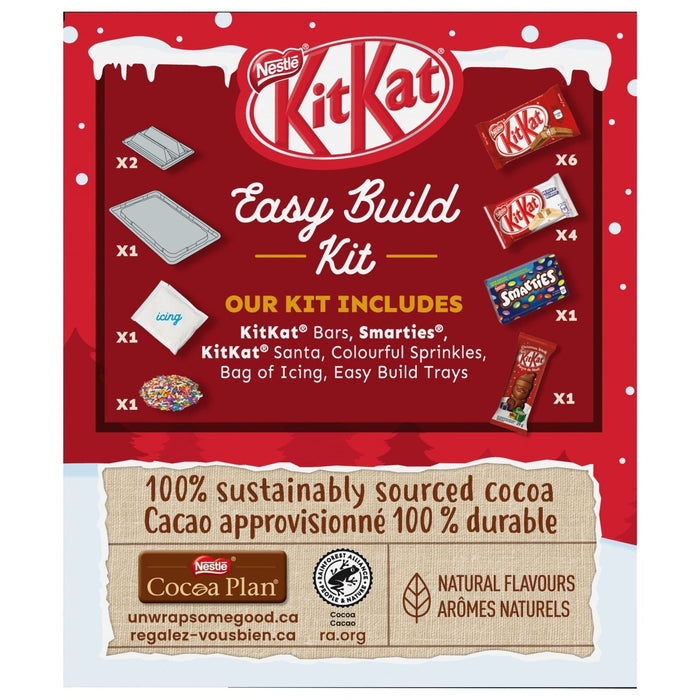 Nestle KitKat Christmas Chocolate Cabin Kit, 800g