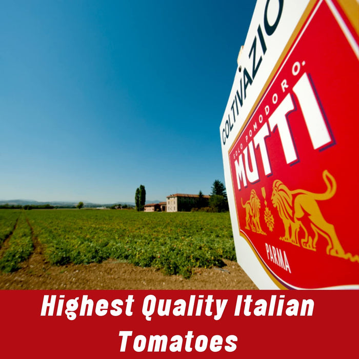 Mutti Tomato Puree (Passata), 24.5oz Each 2 Bottles