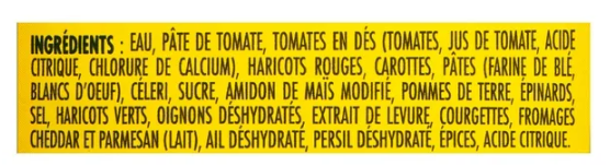 Habitant Traditional Minestrone Soup, 796mL