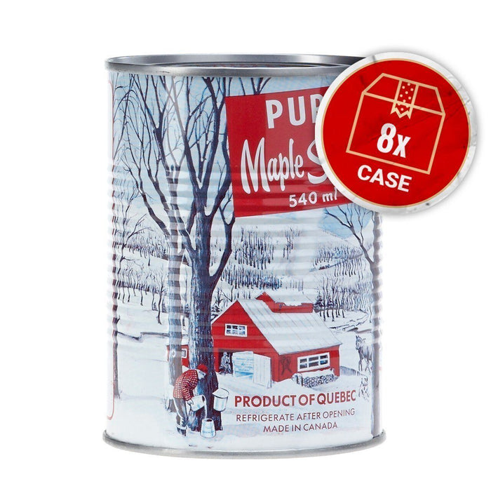 Pure Decacer Maple Syrup from CANADA 8 CANS 18.3oz {1-5 DAY SHIPPING}