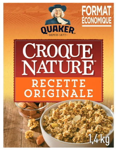 Quaker Harvest Crunch Original Granola Cereal, 1.4kg