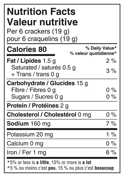 Premium Plus Salted Tops Crackers, 900g