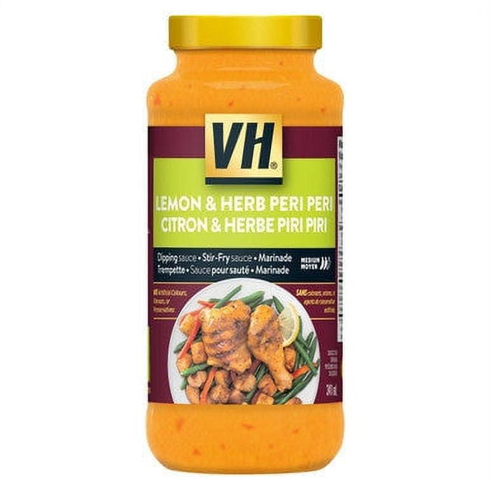 VH Lemon and Herb Peri Peri Sauce, 341ml/11.5 floz