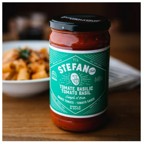 Stefano Faita Tomato Basil Pasta Sauce, 648mL