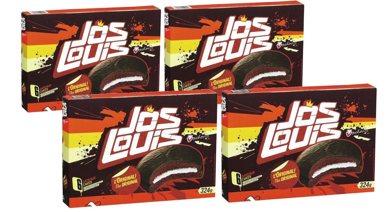 Vachon FAMOUS JOS LOUIS Snack Cakes 12oz 4 BOXES