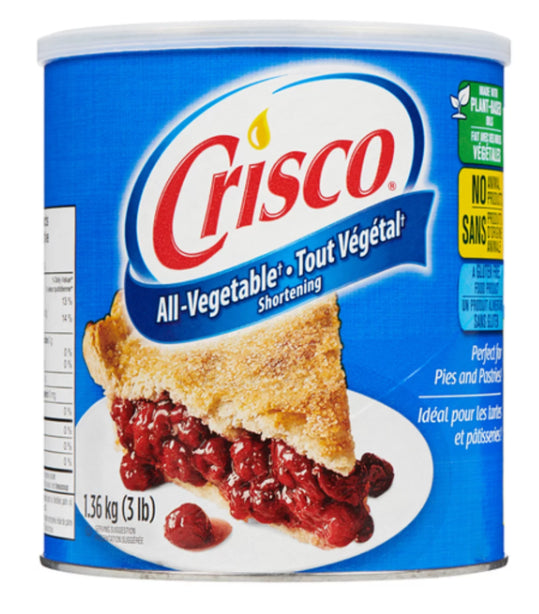 Crisco All Vegetable Shortening 1.36kg