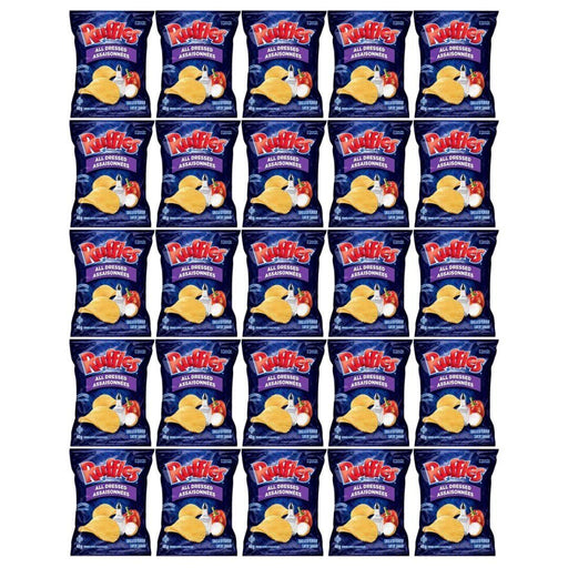 Ruffles All Dressed Potato Chips, Vending Bags 1.4oz, 25 Pack {1-5 DAY SHIPPING} - CanadaGrocery