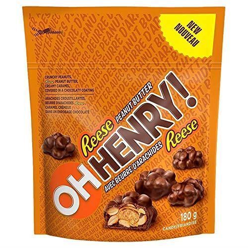 Oh Henry Chocolate 8 Full Size Bars, 2 Mini Pouches and 1 Oh Henry Reese Pouch