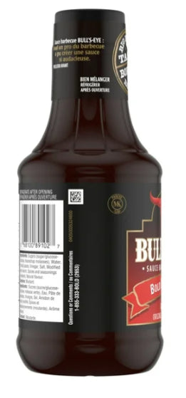 Bull's-Eye Bold Original BBQ Sauce, 425mL