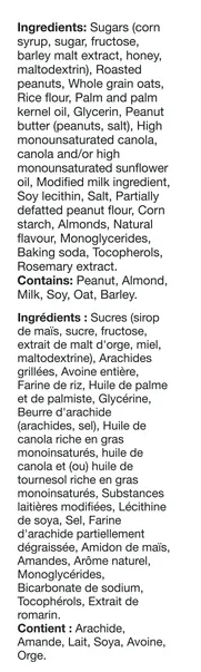 Nature Valley Granola Bars, Sweet and Salty Nut, Peanut, 6 Bars x 35g, 210g