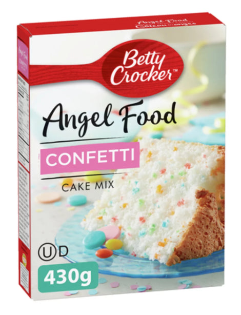 Betty Crocker Angel Food Cake Mix Confetti 430g