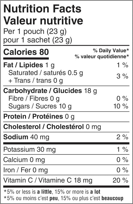 Betty Crocker Fruit Gushers Gushin Grape and Tropical Flavors, 138g/4.9oz