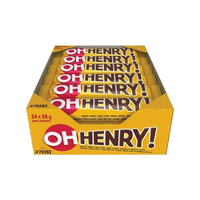 Oh Henry! Chocolate Bars Case, 24x58g