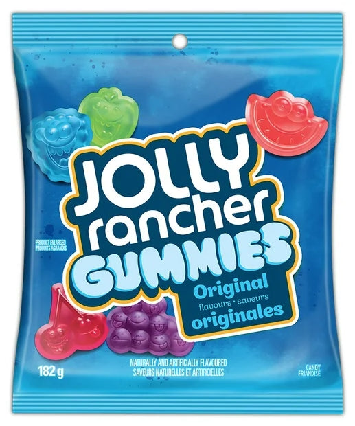 JOLLY RANCHER Original, Gummy Candy, 182g