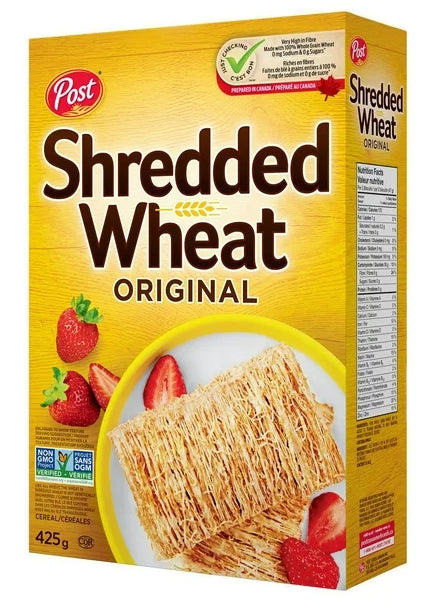 Post Shredded Wheat Original Big Biscuit Cereal, 425g