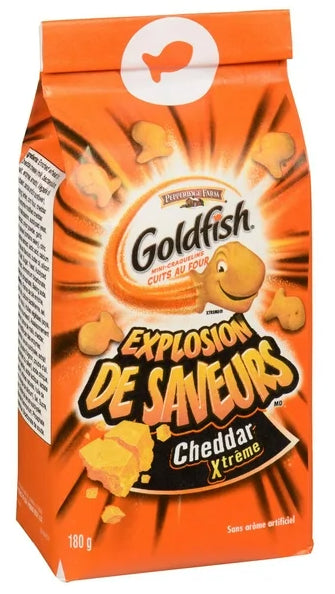 Goldfish Flavor Blasted Xtreme Cheddar Crackers, 180g