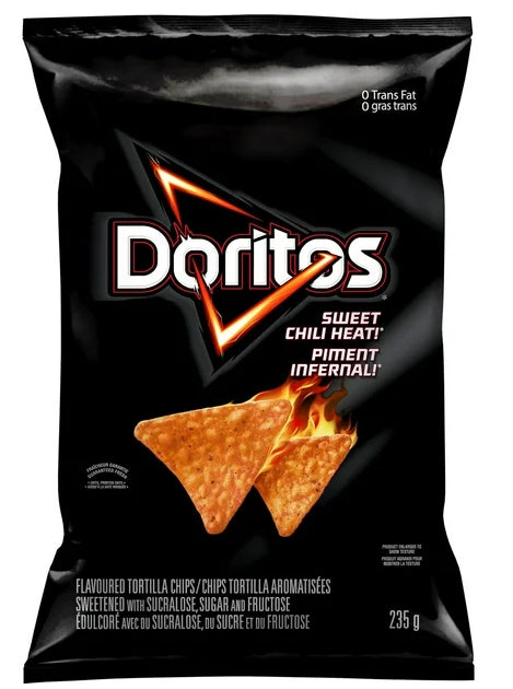 Doritos Sweet Chili Heat! Flavored Tortilla Chips, 235g