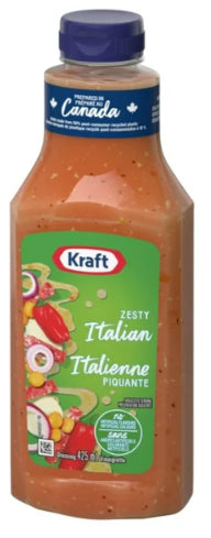 Kraft Zesty Italian Salad Dressing, 425ml