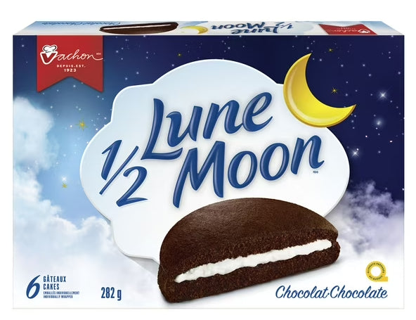 Vachon 1/2 Lune Moon Chocolate Flavour Cakes, 282g