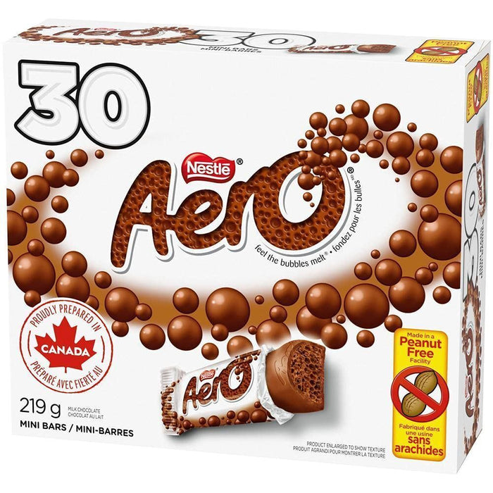 Nestle Aero Snack Size Bars 17g Each 30 Mini Sized Bars