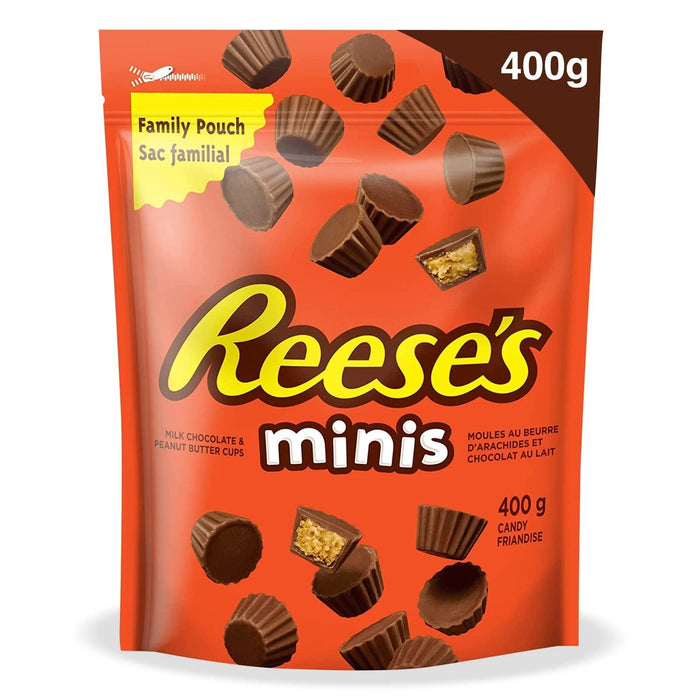 Reese's Chocolate Candy Peanut Butter Cups Minis 400g/14.1oz