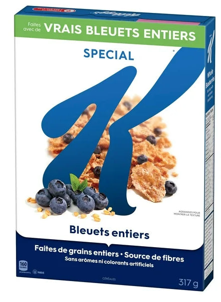 Kellogg's Special K Blueberry Cereal, 317g