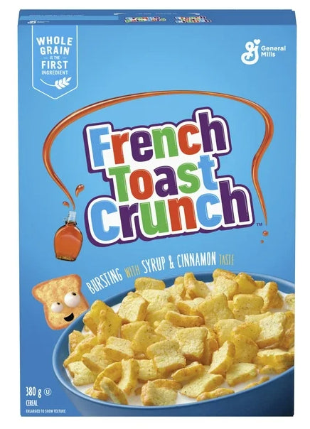 General Mills French Toast Crunch Cereal, 380g