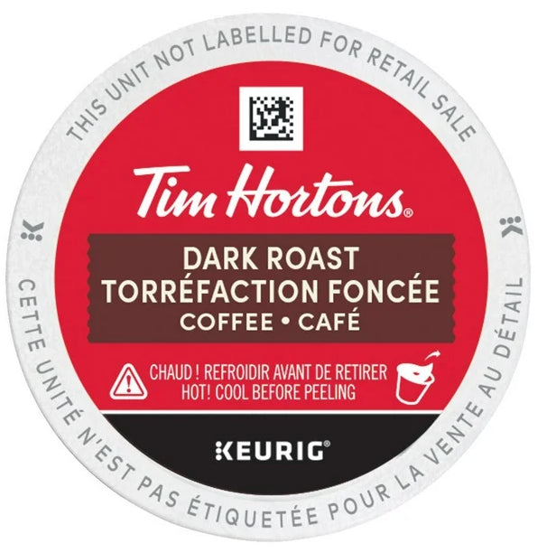 Tim Hortons Dark Roast Coffee, Keurig K-Cups, 30ct, 315g