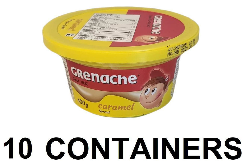 Grenache Caramel Spread 400g/14oz 10 CONTAINERS