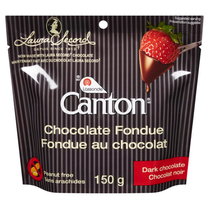 Laura Secord Canton Chocolate Fondue Dark Chocolate 150g