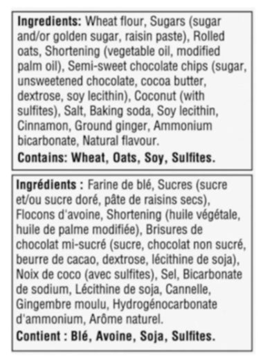 Dad's Cookies Oatmeal Chocolate Chip 500g