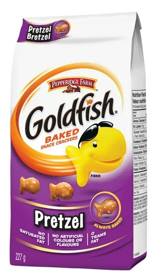 Goldfish Baked Pretzel Crackers, 227g