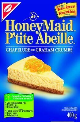 Christie Honey Maid Graham Crumbs 400g Each 2 Boxes - CanadaGrocery