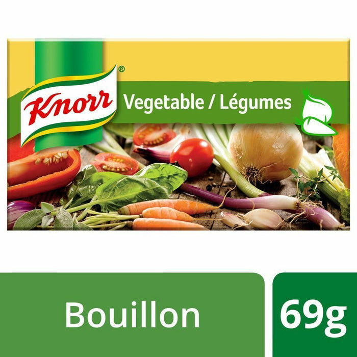 Knorr Vegetable Bouillon Cubes 69g Each 3 Count From Canada