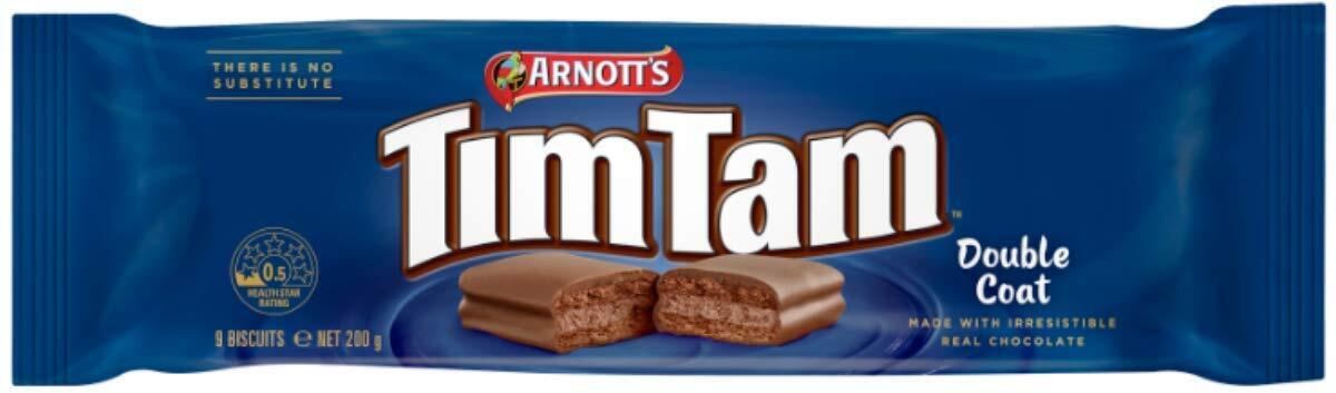 Arnott's Tim Tam Double Coat 4 PACK - Australian Chocolate Biscuits