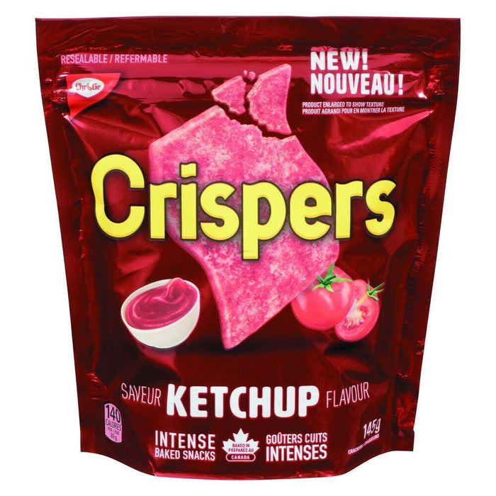 Christie Crispers Ketchup Crackers, 145g/5.1oz Bag