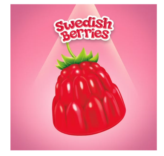 Maynards, Swedish Berries Gummy Candy, Candy Box, 100g