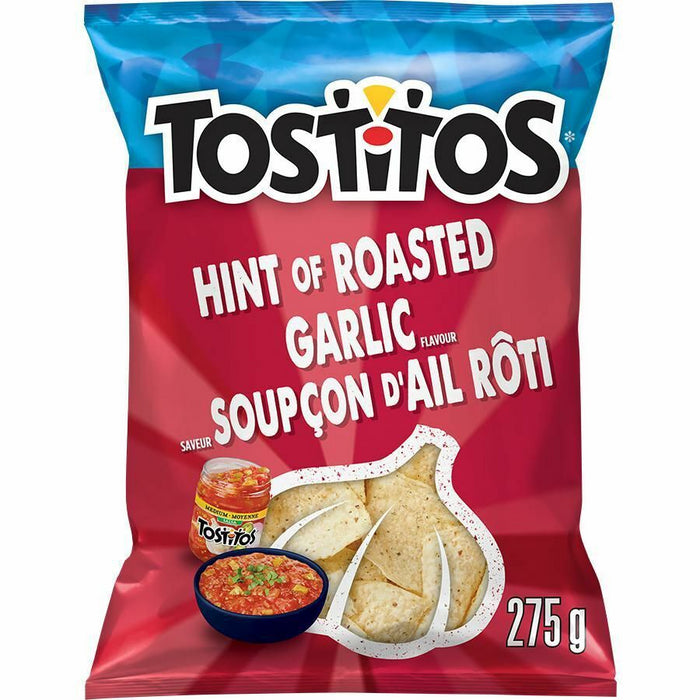 Tostitos Hint of Roasted Garlic Tortilla Chips 275g/9.7oz