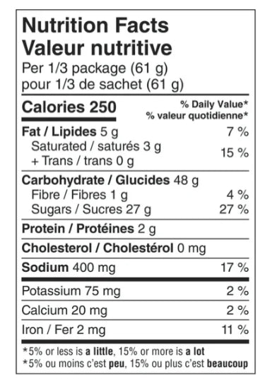 Betty Crocker Muffin Mix Chocolate Chip - Snack Size, 184g